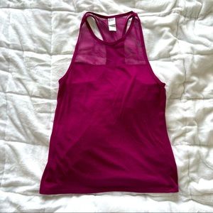 Victoria’s Secret Sport Racerback Tank Top with Mesh Paneling